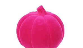 Photo 1 of 2 pack Target Hyde & Eek! Flocked 7.5” Height - Halloween/Fall Pumpkin - Pink