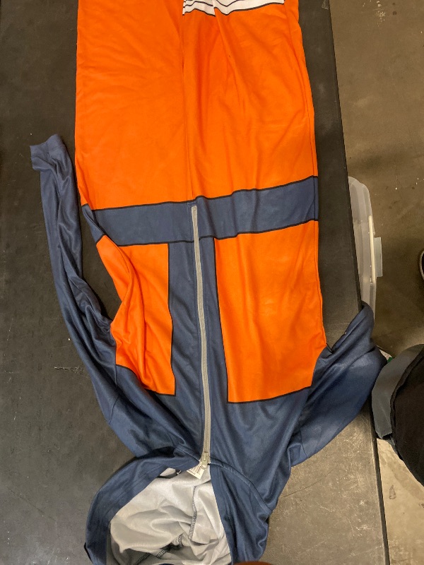 Photo 1 of Size M Adult Naruto Shippuden Union Suit, Men's, orange 