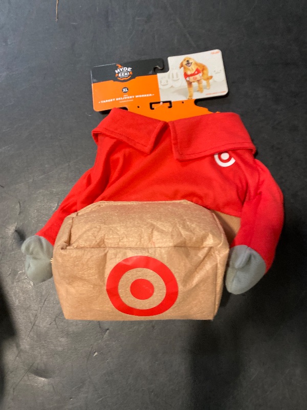 Photo 1 of Size XL Halloween Target Team Member Dog and Cat Costume