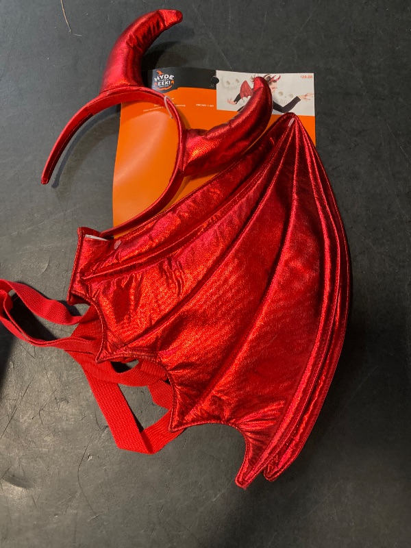 Photo 1 of 2pc Adult Devil Halloween Costume Kit - Hyde and EEK! Boutique