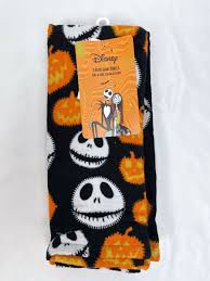 Photo 1 of New Set Of 2 Nightmare Before Christmas Black & Orange Hand Towels