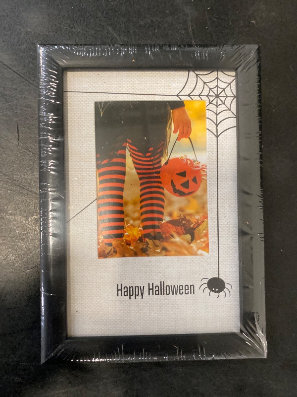 Photo 1 of 6 pack Target Elsa L. Frame - Black/Halloween - Holds 3”x 4” Or 4”x 6” Picture - NEW