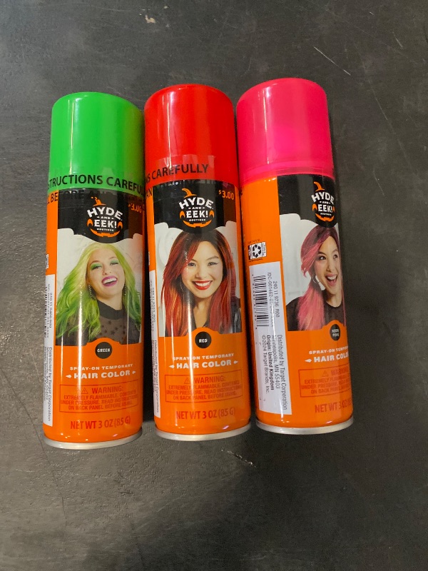 Photo 1 of 3oz Spray-On Temporary Halloween Hair Color - Hyde and EEK! Boutique™