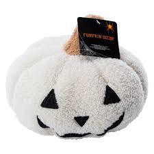 Photo 1 of Target Hyde & EEK! Faux Shearling Pumpkin Halloween Throw Pillow Ivory & Black