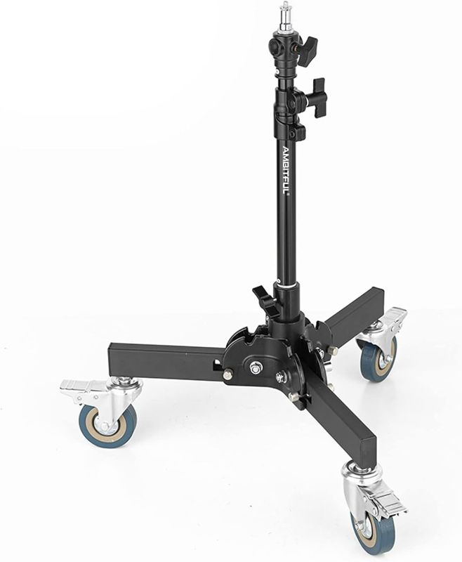 Photo 1 of AMBITFUL 61-81cm/21-31.9" Profession Removable Very Sturdy Folding Floor Light Stand and Wheels for Studio Flash LED Light