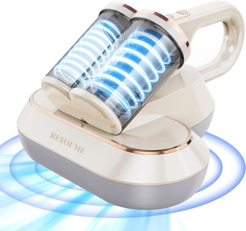 Photo 1 of Mattress Vacuum Bed Vacuum Cleaner, 300W & 13Kpa Strong Suction, 96000 RPM Electric Roller Brush HEPA Filter, 149 Heat for Bed and Pet