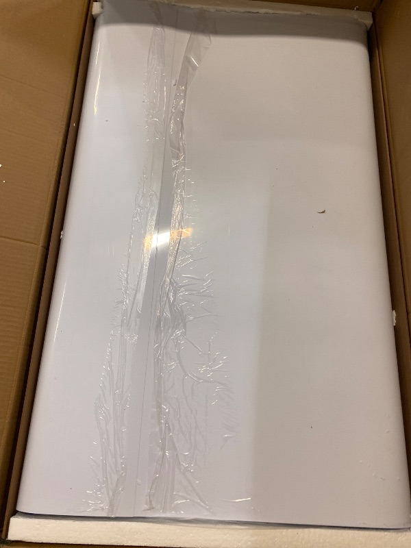 Photo 1 of White Cylinder Pedestal Stands - 3 Pieces - White Party Cylinder Table for Wedding Party or Babyshower - Party Decor - 35.4''(L),29.5''(M),23.6''(S)