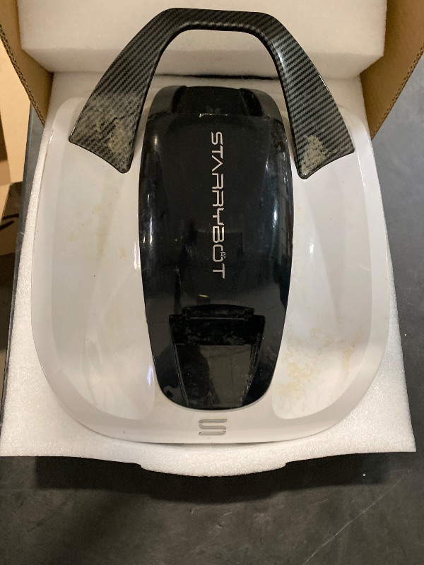 Photo 1 of Cordless Robotic Pool Cleaner, Portable Swimming Robotic Pool Vacuum with Self-Parking Technology for Above-Ground Pools,150Mins Runtime,Pool up to 900 Sq.Ft