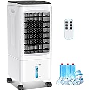 Photo 1 of Portable Air Conditioners No Window Needed, 3 IN 1 Air Conditioner Portable with Remote, 1-7H Timer 3 Wind Speed, AC Unit for Room Bedroom Office(White)