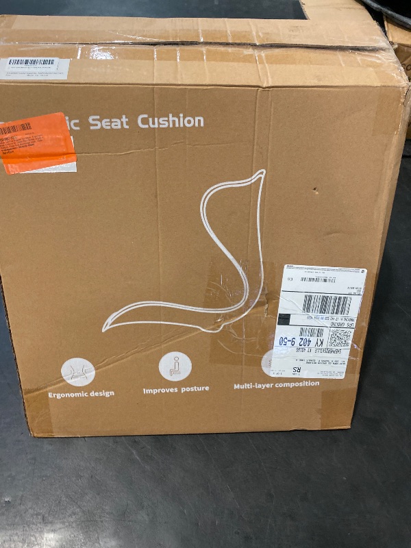Photo 1 of Lumbar Support for Office, Ergonomic Back Cushion for Lower Pain Relief, Improve Posture, Floor Seat,Meditation Chair, Chair Back Support for Computer Chairs, Gaming,Home - Working. (Gray)