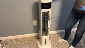 Photo 1 of Evaporative Air Cooler, [9.5L large Water Tank]3-in-1 Portable Air Conditioners for Room, 3 Speeds, Fast Cooling Portable AC Unit w/7H Timer/Remote, Quiet Swamp Cooler for Bedroom Office