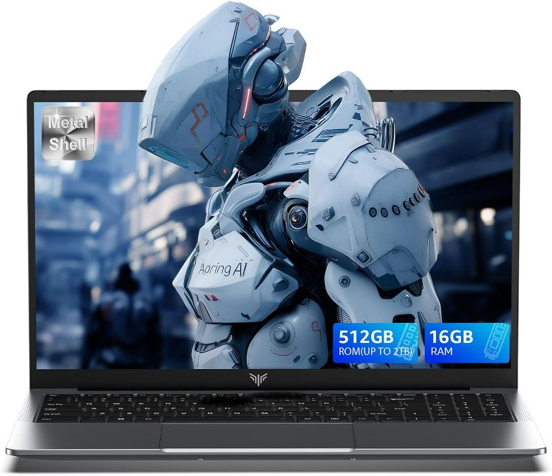 Photo 1 of ACEMAGIC Laptop Computer with Windows 11,5000 mAh Battery,Intel N150 Quad-Core Processor UP to 3.6GHZ,16GB DDR4 RAM 512GB SSD,WiFi 5,Full HD IPS Display,2025 Laptops for Work Business Office
