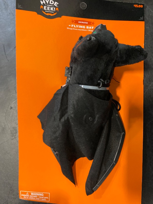 Photo 1 of LED Lighted Animated Halloween Bat with Wings - 48