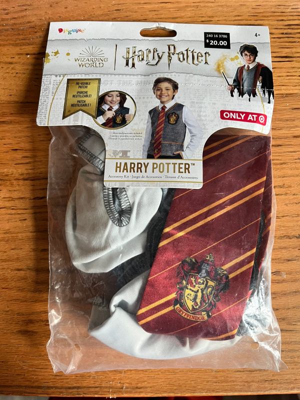 Photo 1 of Kids' Harry Potter Halloween Costume Accessory Kit One Size Fits Most Vest Tie