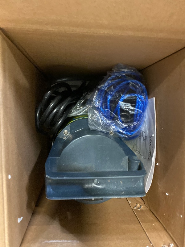 Photo 1 of Sump Pump Submersible Water Pump 1.5HP 5500GPH Portable Water Transfer Draining Pump Utility Pumps for Pool Basement Hot Tub Garden with Adapters