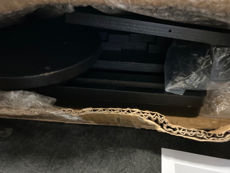 Photo 1 of Cat Wall Shelves and Perches - House Fit for Cats Up to 25Lbs, 1 Condo and 3 Large Steps With Scratching Pad, Climbing Shelf for Indoor, Furniture