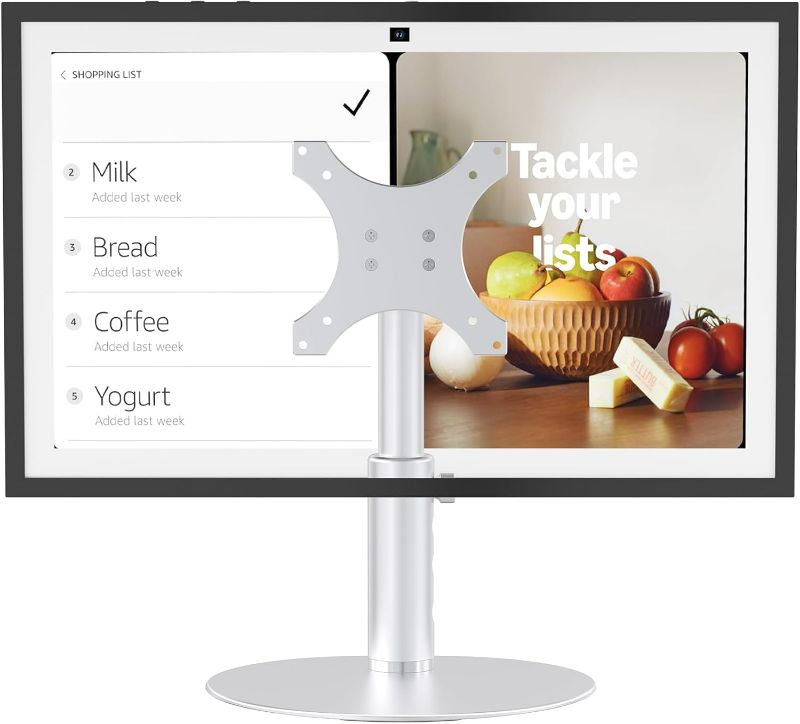 Photo 1 of Adjustable Stand for Show 21/15, Tiltable Table Holder, Sturdy Aluminum Alloy, Smooth Angle Adjustment, Durable Desktop Bracket for Show 15 2nd Generation, Four Degree Height Device (Silver)