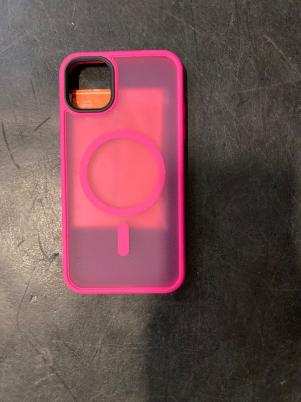 Photo 1 of BENTOBEN for Magnetic iPhone 11 Phone Case, [Compatible with Magsafe] Slim Fit Matte Design Shockproof Bumper Protective Drop Protection Girls Women Boys Men Cute Cover for iPhone 11 6.1", Hot Pink