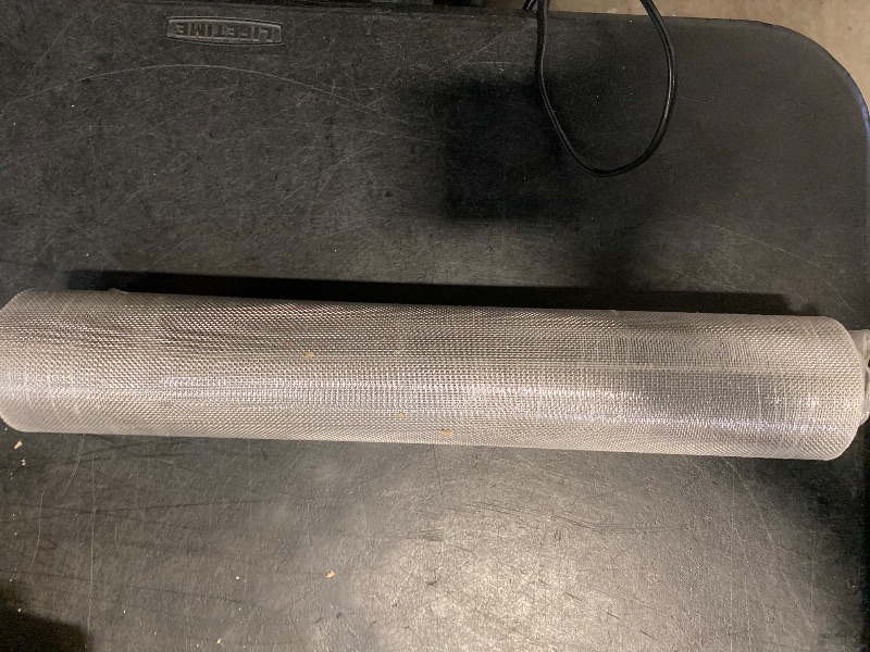 Photo 1 of 304 Stainless Steel Wire Mesh Screen,15.7 X 59 Inches, 1mm Hole 20 Mesh, No Rust and Sturdy, Easy to Cut, Heat-Resisting Metal Mesh for Vent, Window Screen Mesh, Cage, Filter Mesh, DIY Projects, etc