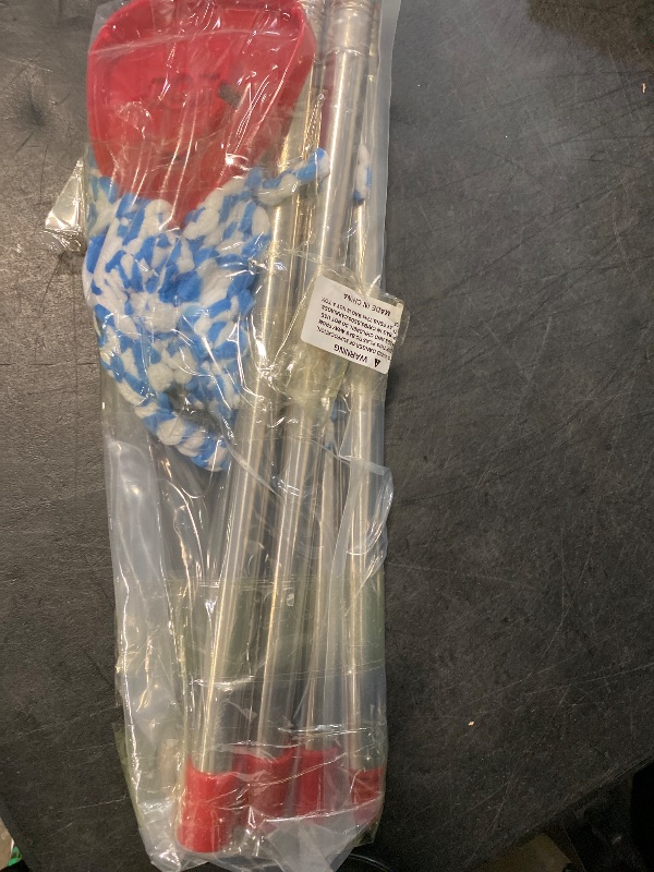 Photo 1 of 2 Spin Mop Head Replacement, 1 Base, 1 Mop Handle (30-58in) Combo Mops Set Compatible with O Cedar, Spin Mop's Refill Head Replacement for RinseClean 2-Tank System Microfiber Mops