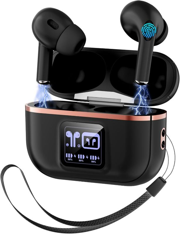 Photo 1 of AI Translation Earbuds Real Time 99% Accuracy 3-in-1 Bluetooth 5.4 Ai Translator Device 144 Languages, 48H Battery Life, 4 Translation Modes, 33FT Stable Connectivity, for Travel/Business/Leaning