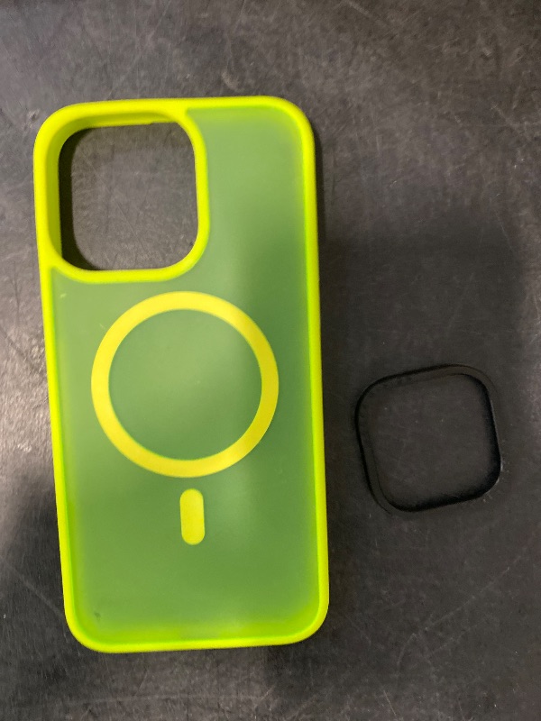 Photo 1 of BENTOBEN Compatible with iPhone 15 Plus Case, Translucent Matte Slim Shockproof Magnetic Phone case [Compatible with MagSafe] Women Men Girl Boy Protective Cover for iPhone 15 Plus, Fluorescent Green