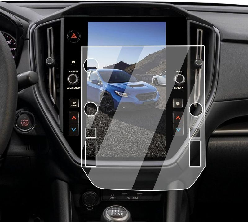 Photo 1 of 2025 Subaru Crosstrek Screen Protector - For 2024-2025 Subaru Crosstrek(Premium/Sport/Limited/Wilderness) 11.6-Inch Touch Screen - 9H Tempered Glass HD 2024-2025 Subaru Crosstrek/2022-2024 WRX/2024-2025 Impreza Accessories