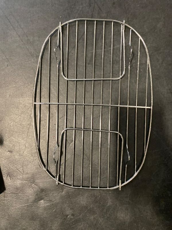 Photo 1 of Steam and Roast Rack - Compatible with Ninja Foodi Possible Cooker Pro 8.5 Qt MC1000, MC1001, MC1010 Series Slow Cooker Crock Pot - Chrome Coated Possiblecooker Accessories (Steam Rack)