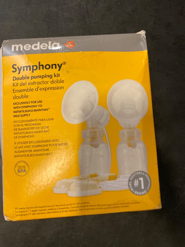 Photo 1 of Medela Symphony Breast Pump Kit, Double Pumping System Includes Everything Needed to Start Pumping with Symphony, Made Without BPA