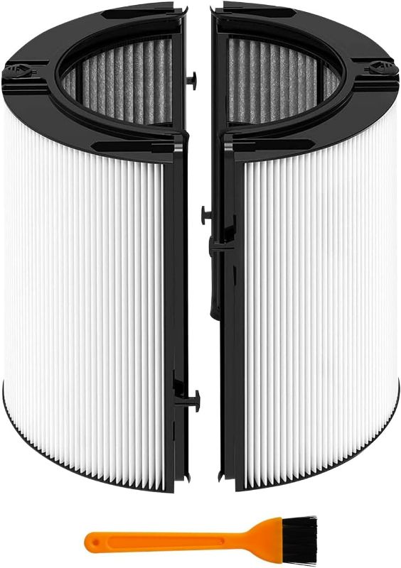 Photo 1 of 360 Combi Glass Hepa + Carbon Air Purifier Filter for Dyson TP10 TP07 HP07 HP09 HP10 TP09 TP06 HP06 TP7A PH01 PH02 PH03, Air Purifier Filter Replacements for Dyson, 2 Pack