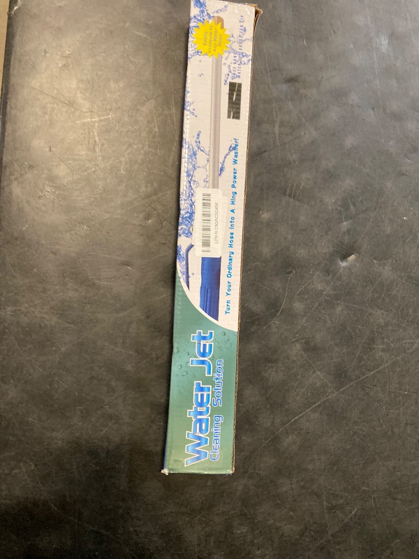 Photo 1 of High Pressure Power Washer wand, Hydro Jet Water Hose Nozzle,Watering Sprayer Cleaning Tool, Wand Lance for Gutter Patio Car Pet Window Glass Blue