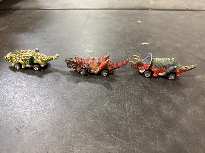 Photo 1 of DINOBROS Dinosaur Toy Pull Back Cars,6 Pack Dino Toys for 3 Year Old Boys Girls and Toddlers,Boy Toys Age 3,4,5 and Up,Pull Back Toy Cars,Dinosaur Games with T-Rex