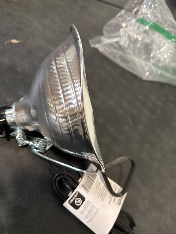 Photo 1 of Woods Clamp Lamp Light with Aluminum Reflector; 150W; UL Listed; 6- Foot Cord