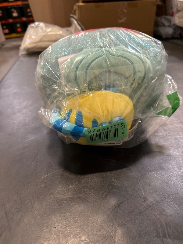 Photo 1 of Squishmallows Original Disney 10-Inch Ariel and 4-Inch Flounder 2-Pack Plush - Ultrasoft Official Jazwares Plush