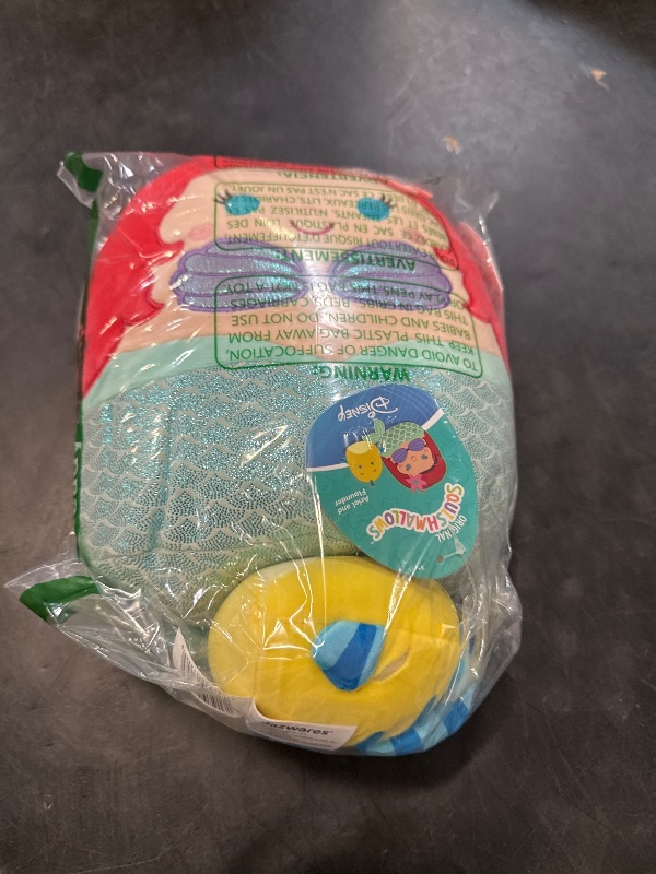 Photo 1 of Squishmallows Original Disney 10-Inch Ariel and 4-Inch Flounder 2-Pack Plush - Ultrasoft Official Jazwares Plush