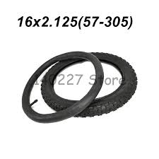 Photo 1 of 2 pack High Quality 16 Inch Tire 16x2.125 (57-305)Electric Vehicle For Electric Bicycle Tire Bicycle Tire