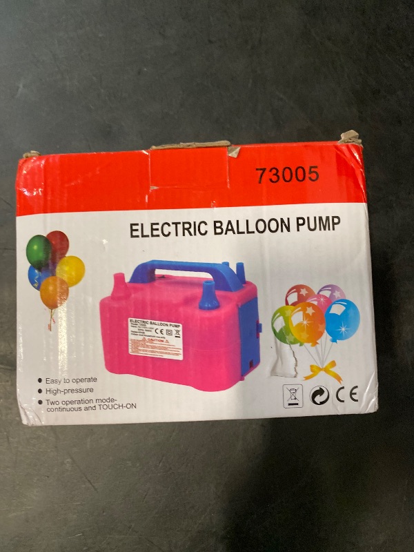 Photo 1 of Balloon Inflator 73005 Inflator Electric Inflation Pump Balloon Electric Inflation Cylinder