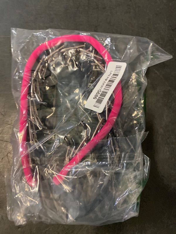 Photo 1 of Martingale No Pull Dog Collar - Heavy Duty Nylon With Buckle, Adjustable Anti Pull Reflective Slip Collar for Large Medium Small Dog Training Walking L Hot Pink