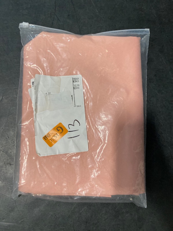 Photo 1 of Cupuamon Square Tablecloth 90x90 inch Washable Polyester Fabric Table Cloth for Wedding Party Dining Banquet Decoration?90x90,Dusty Pink?