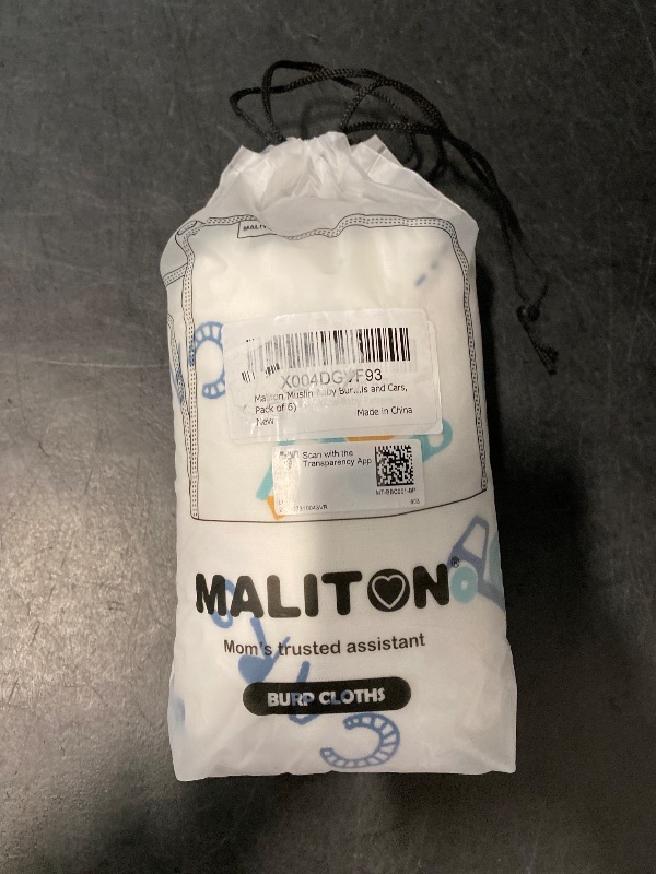 Photo 1 of Maliton Muslin Baby Burp Cloths 6 Pack Large 20''x10'' 100% Cotton Burp Rags Absorbent and Soft 6 Layers Muslin Cloth Baby Essentials for Newborn(Animals and Cars, Pack of 6)