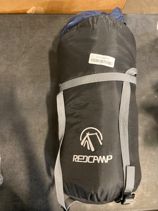 Photo 1 of REDCAMP Cotton Flannel Sleeping Bags for Camping, 3-Season Warm and Comfortable Adult Sleeping Bag, Envelope with 2lbs Filling