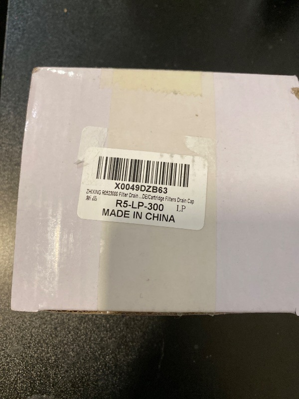 Photo 1 of R0523000 Filter Drain Cap Assembly Compatible with Zodiac - Jandy DEV CV DEL CS CL CL340 CL460 CV460 CV580 DEV48 CS150 CS200 Series Pool Filter, R0523000 Drain Cap for Salt Cell Spa DE DEL48 DEL60