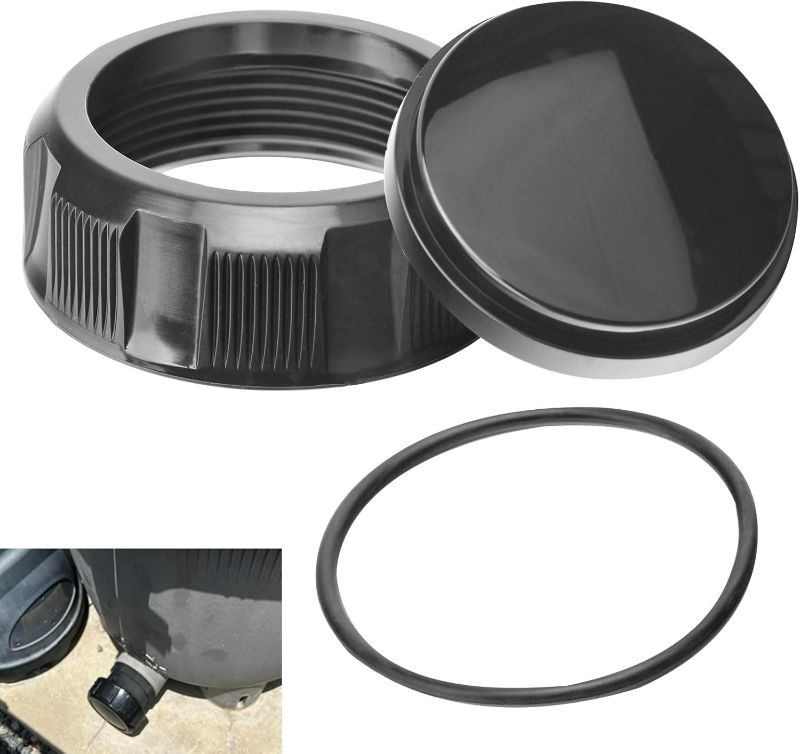 Photo 1 of R0523000 Filter Drain Cap Assembly Compatible with Zodiac - Jandy DEV CV DEL CS CL CL340 CL460 CV460 CV580 DEV48 CS150 CS200 Series Pool Filter, R0523000 Drain Cap for Salt Cell Spa DE DEL48 DEL60