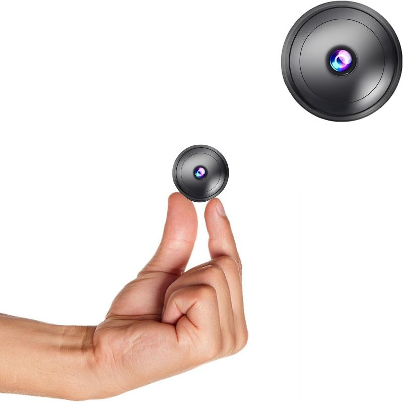 Photo 1 of Hidden Camera with Audio/Video. Mini Small Camera. Spy Hidden Cameras for Home Indoor Use. Spy Cam with Night Vision and Motion Detection | Only 0.9 inch! Baby Monitor Small Mini Wireless Outdoor S2