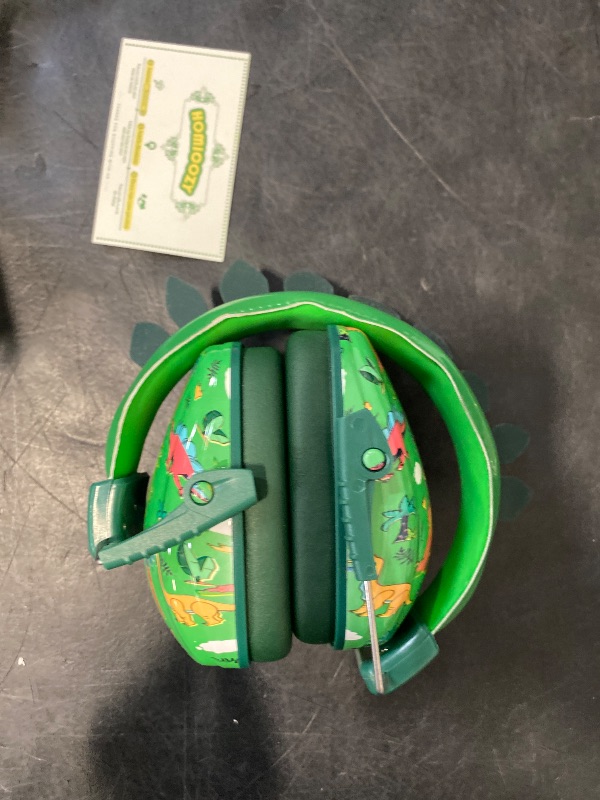 Photo 1 of homicozy Noise Cancelling Headphones for Kids,Toddlers,Teens Boys Ages 1-12,Dinosaur Ear Hearing Protection Sound Proof Safety Earmuffs for Concerts,Monster Trucks,Sensitive Ears