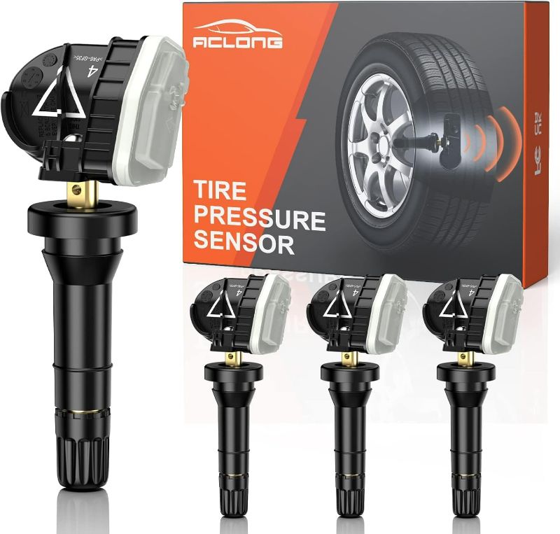 Photo 1 of Tpms Sensor, 433MHZ Tire Pressure Sensor for Chevrolet/Buick/Cadillac/GMC Acadia Sierra 2016-2022, Pre-Programmed TPMS Sensors 13598773 13589601 13506028 13594222 4 PCS