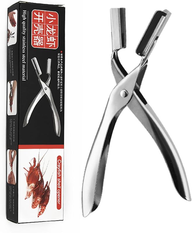 Photo 1 of 2 Pack Mess-Free Crawfish Peeler - Fast Sheller Tool for Clean Hands - Best Kitchen Gadget for Seafood Lovers