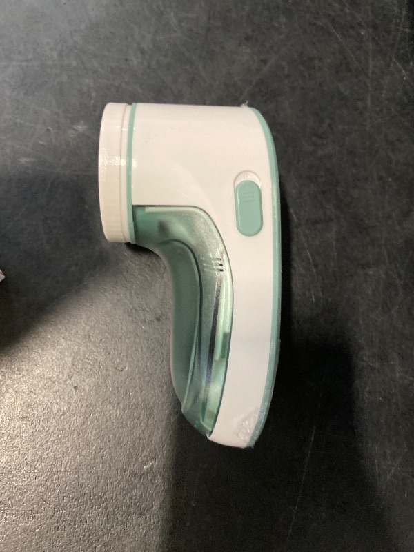 Photo 1 of Portable Fabric Shaver Lint Remover Sweater Defuzzer Battery Powered with Upgraded 3- Large Trash Bin Pilling Trimmer for Clothes