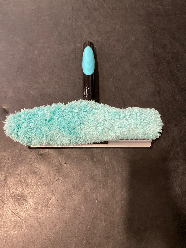 Photo 1 of 11" Window Squeegee and Microfiber Scrubber 2-in-1 Combo Cleaning Tools (Attachement Only) (1)