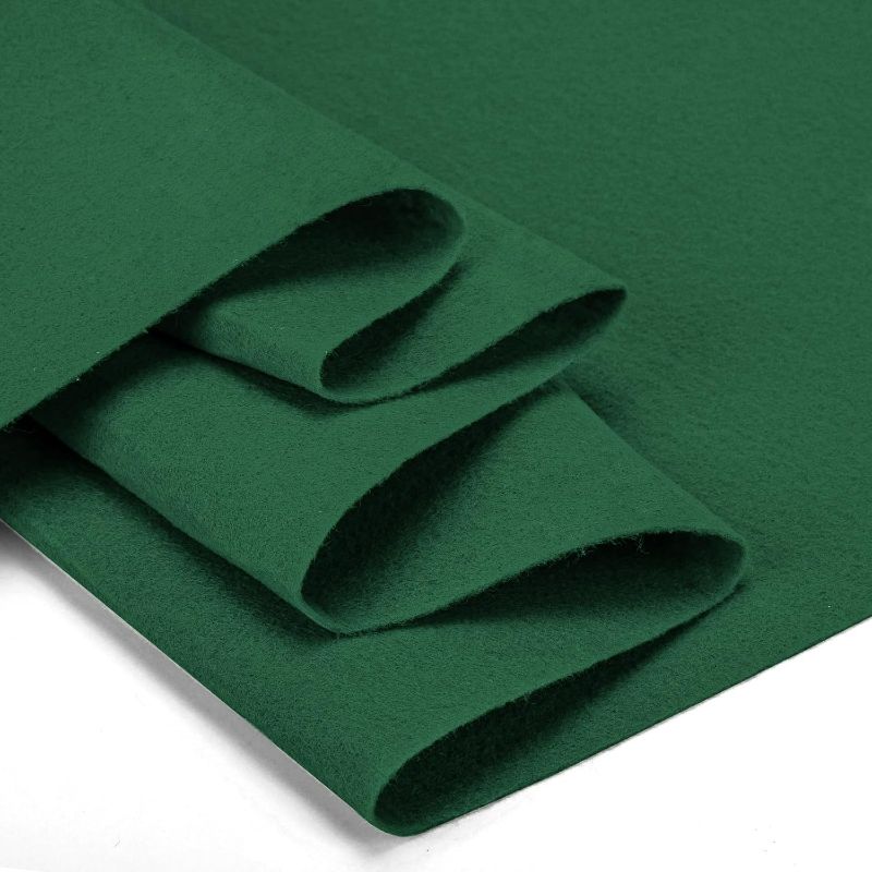 Photo 1 of Ice Fabrics Craft Felt Fabric 3x18 - Soft and Durable Hunter Green Fabric for DIY Arts & Crafts, Decorations and More 